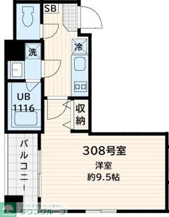 サンフィールド西荻窪の物件間取画像